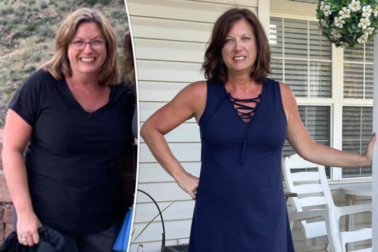 Mom loses 58 kilograms in a year by walking, eating healthier

