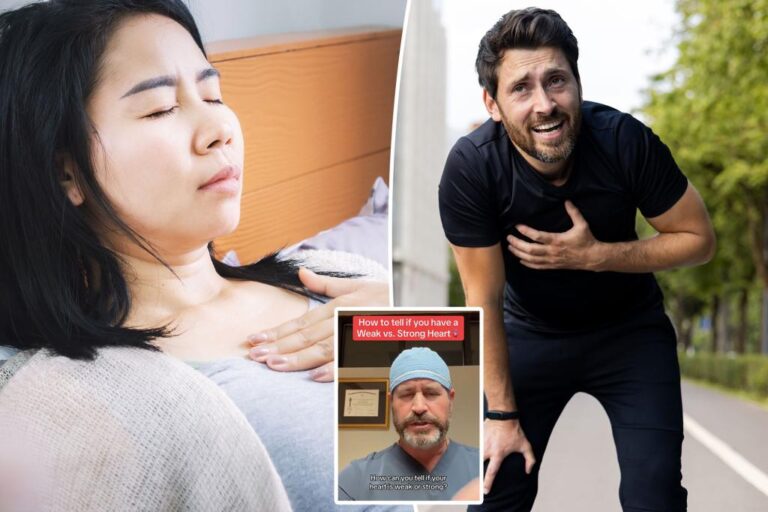The doctor reveals 3 symptoms that can indicate a weak heart

